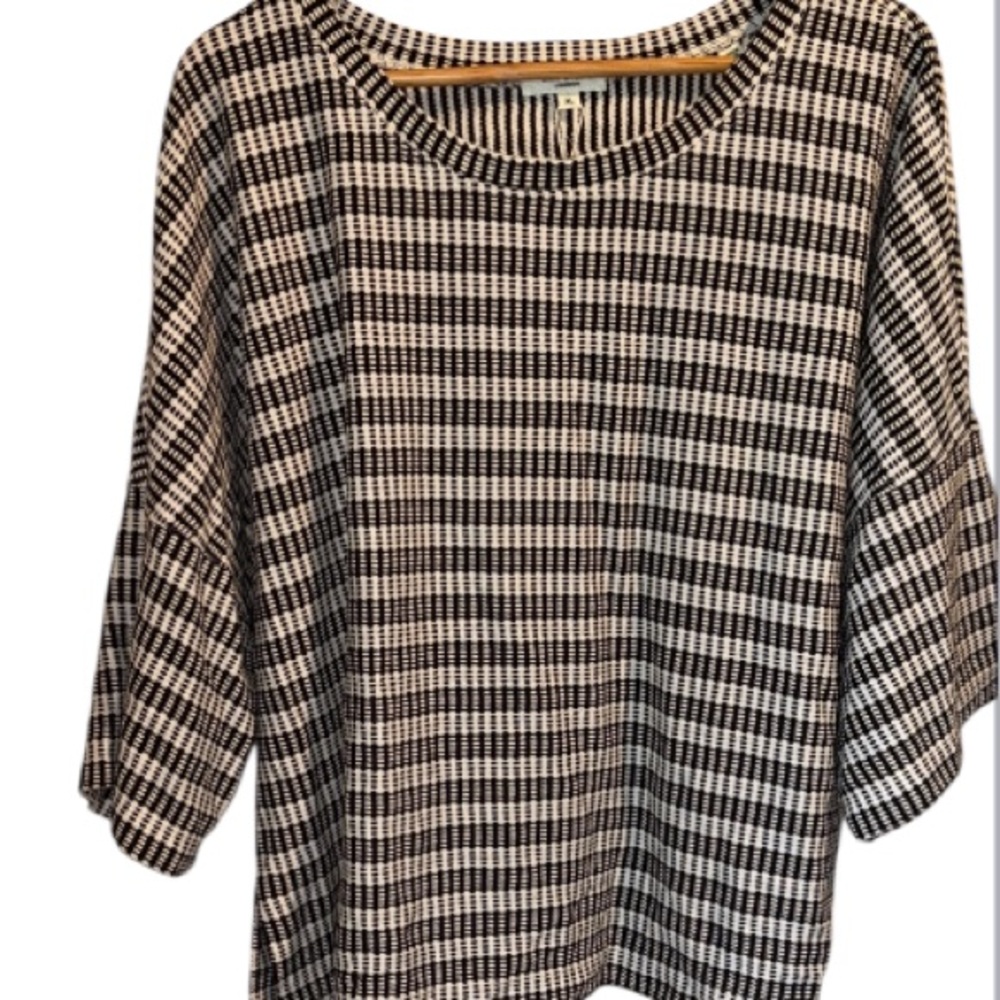 Max studio women’s soft cotton blend blouse xl